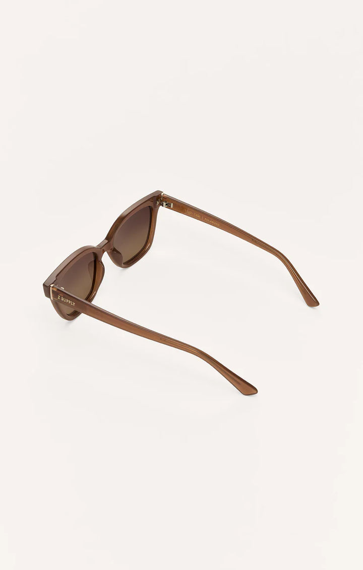 High Tide Taupe Gradient Polarized Sunglasses