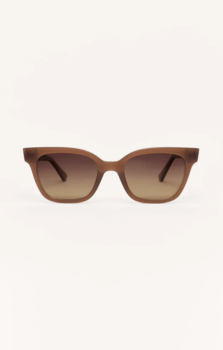 High Tide Taupe Gradient Polarized Sunglasses