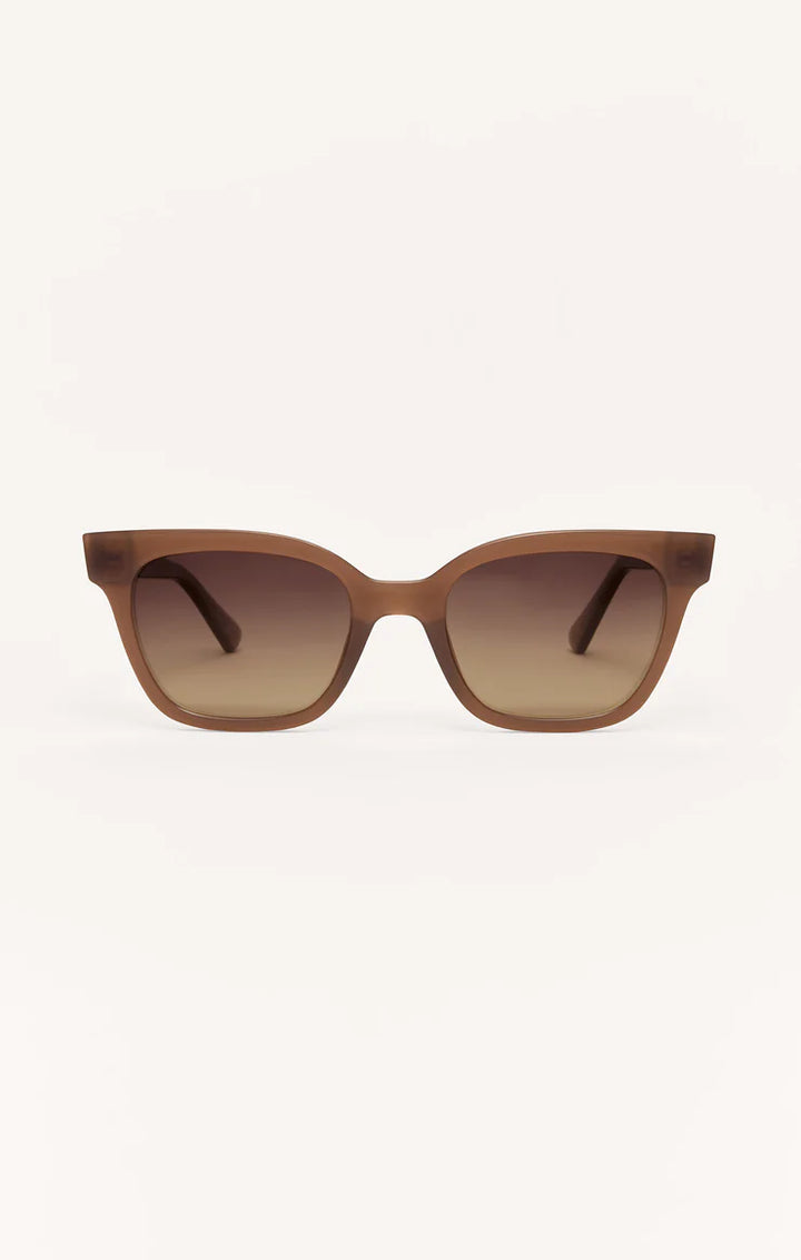High Tide Taupe Gradient Polarized Sunglasses