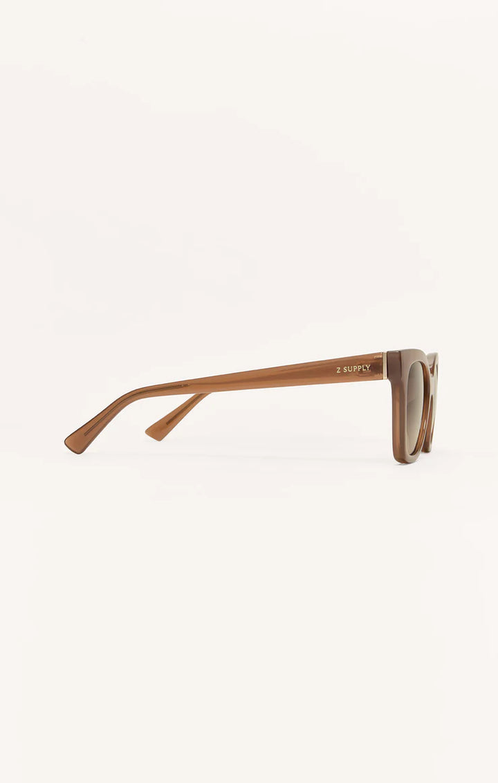 High Tide Taupe Gradient Polarized Sunglasses
