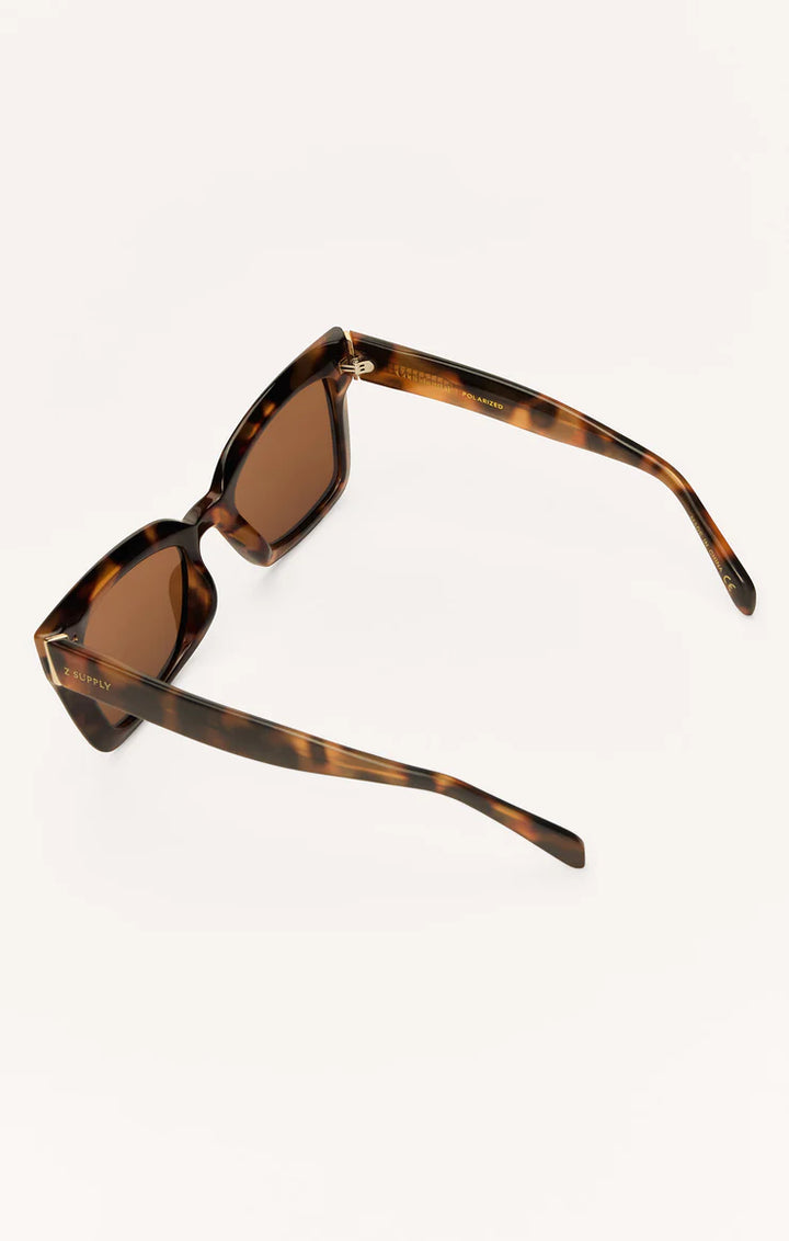 Confidential Marbled Bronze Tortoise Polarized Sunglasses