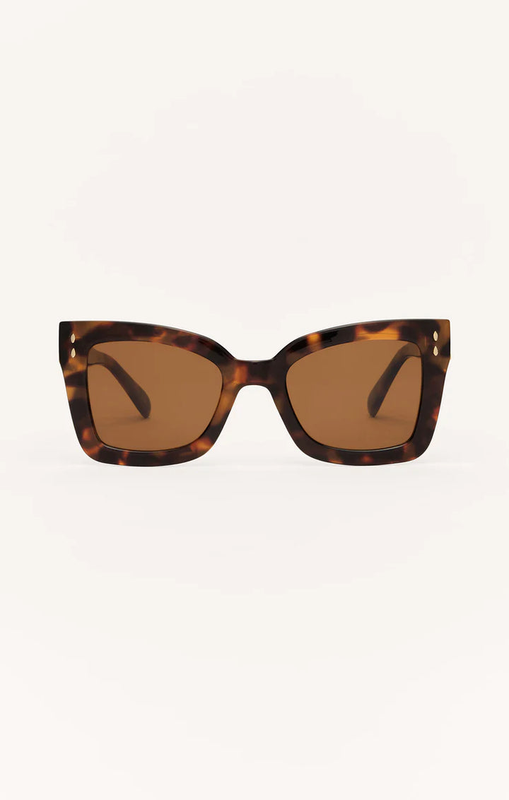 Confidential Marbled Bronze Tortoise Polarized Sunglasses