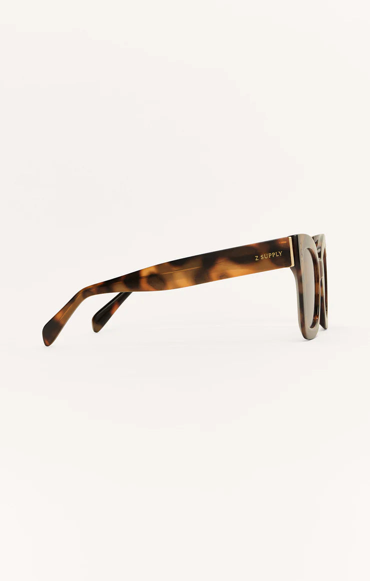 Confidential Marbled Bronze Tortoise Polarized Sunglasses