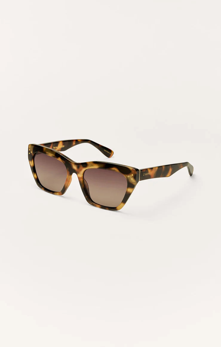 Park Ave Brown-Grey Tortoise Polarized Sunglasses