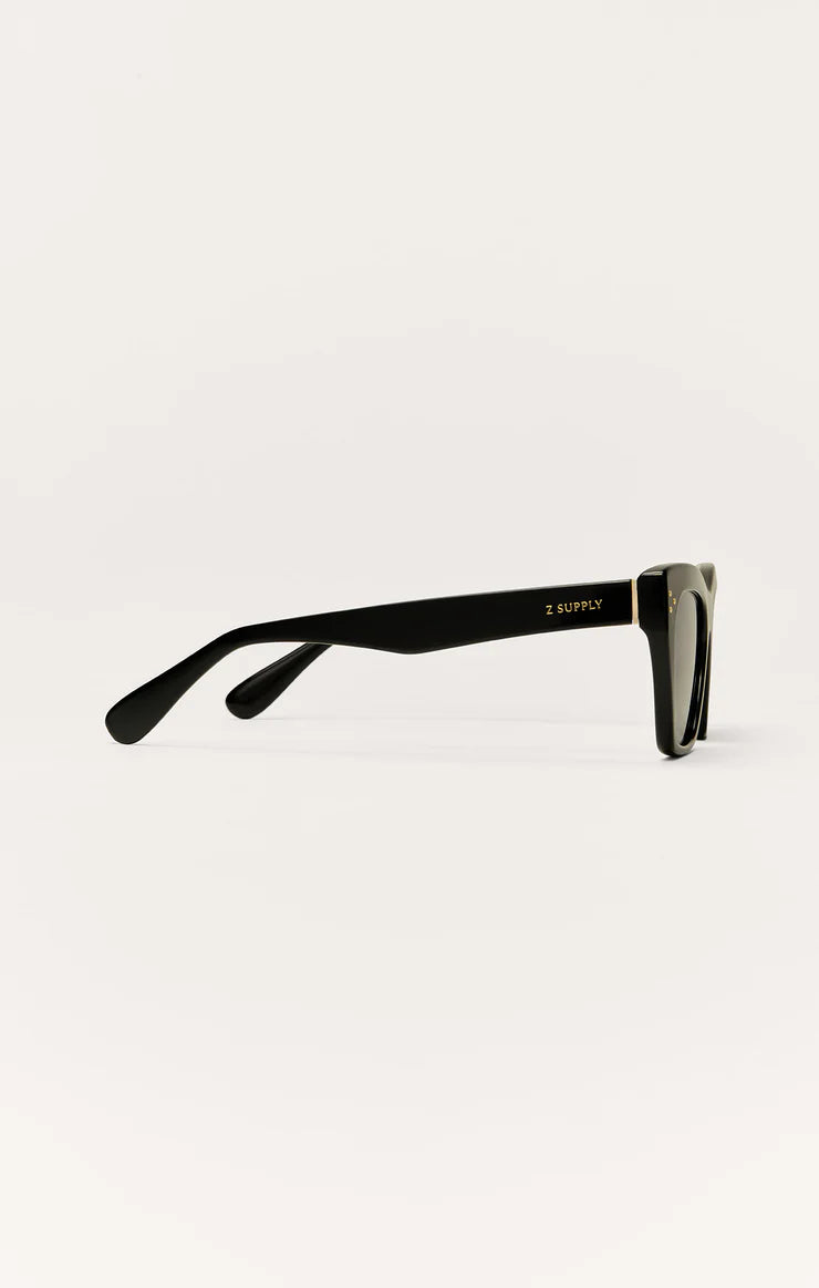 Park Ave Black- Grey Polarized Sunglasses