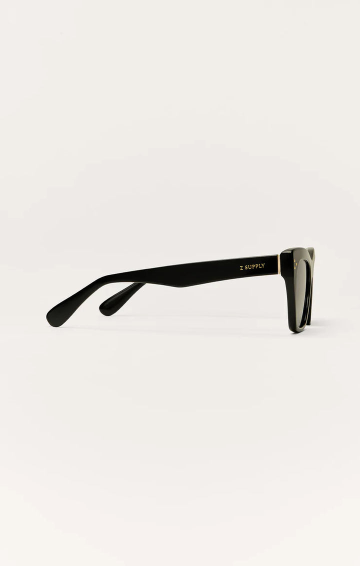 Park Ave Black- Grey Polarized Sunglasses