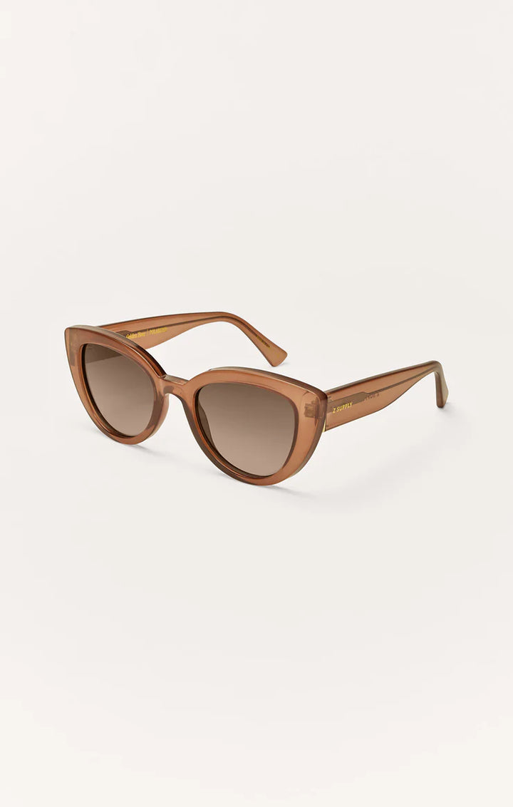 Golden Hour Taupe Gradient Polarized Sunglasses