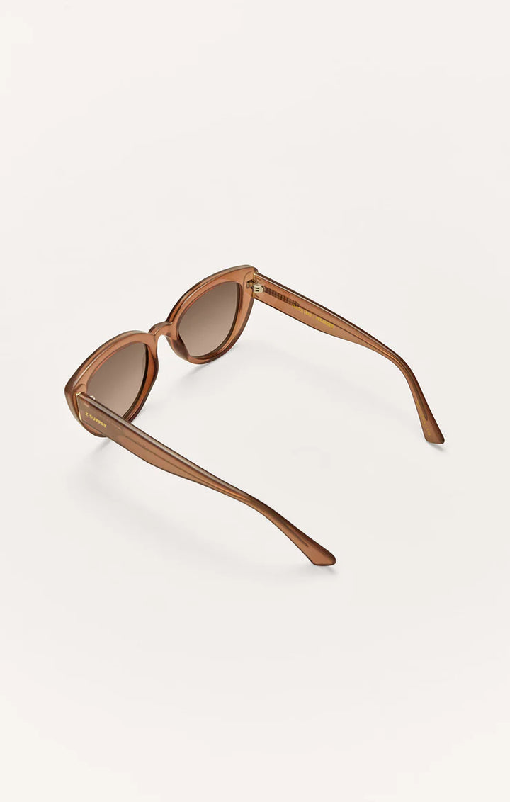 Golden Hour Taupe Gradient Polarized Sunglasses