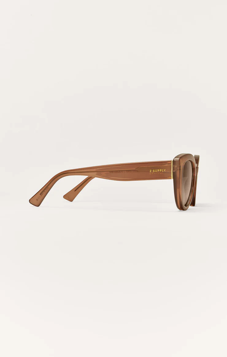 Golden Hour Taupe Gradient Polarized Sunglasses