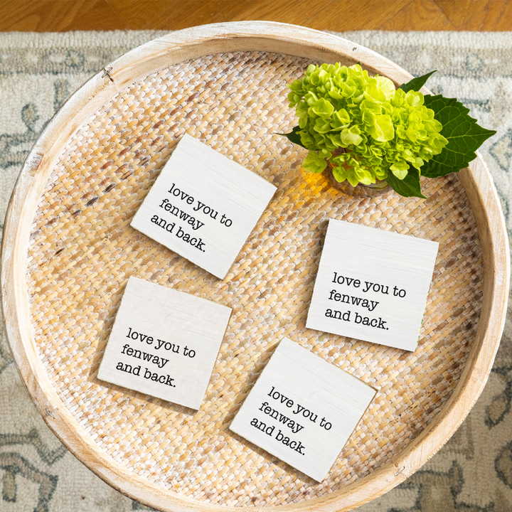 Love You To Surf City and Back Coaster Set