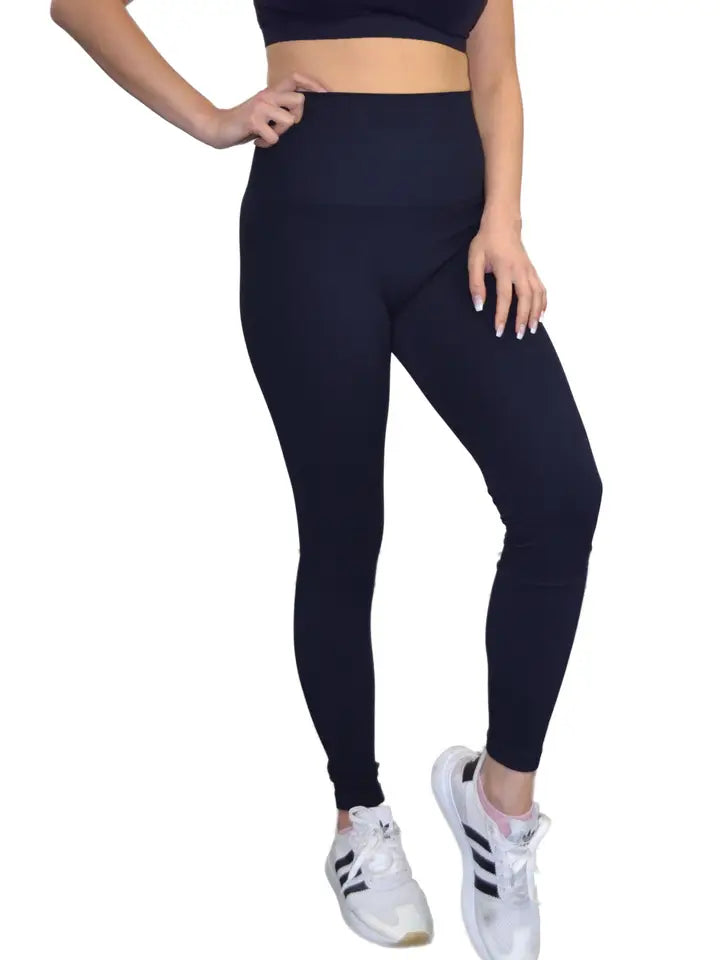 Ribbed High Waist Leggings
