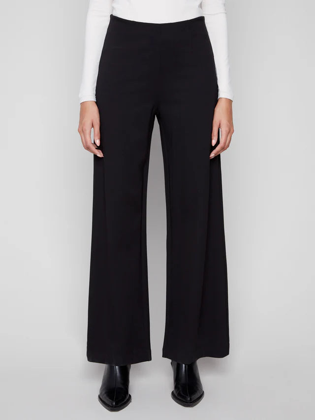Wide Leg Pants in Black