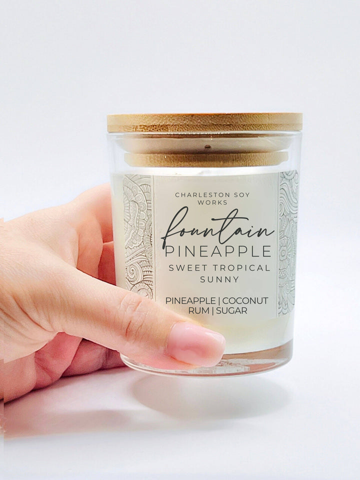 Pineapple Fountain Lotion Candle
