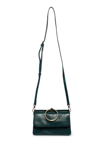 Empress Teal Aria Ring Bag