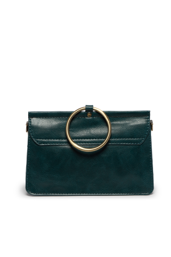 Empress Teal Aria Ring Bag