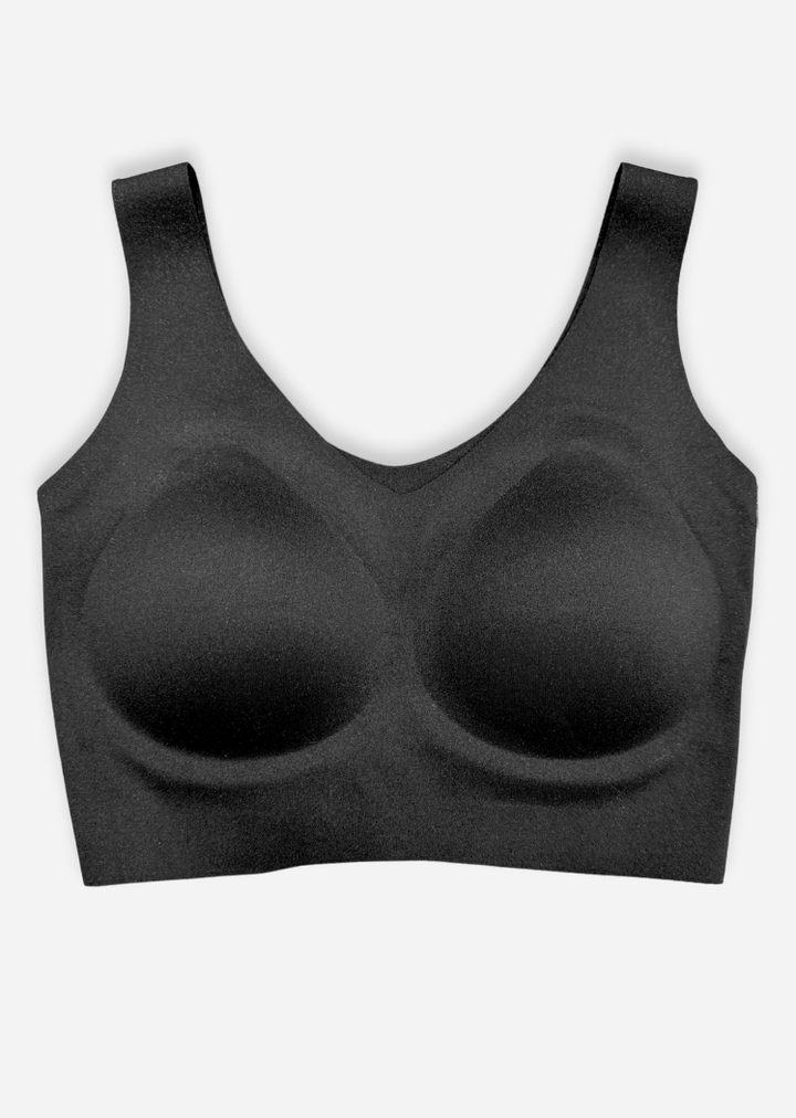 Seamless Cloud Comfort Bra - Black
