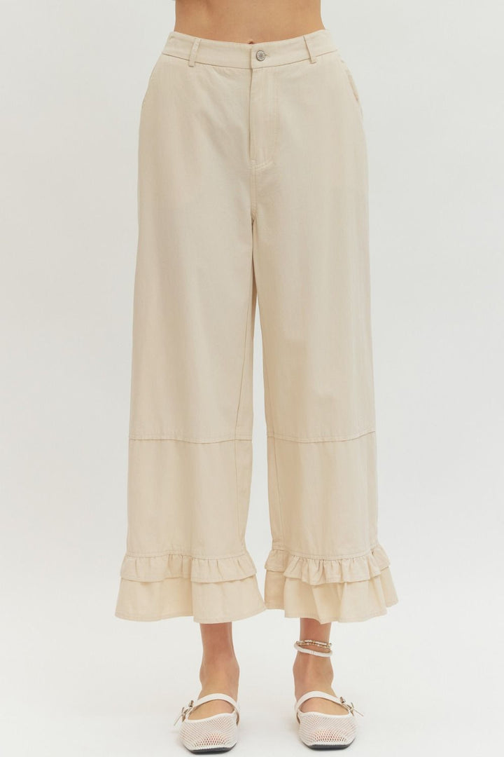 Stella Pants in Ecru
