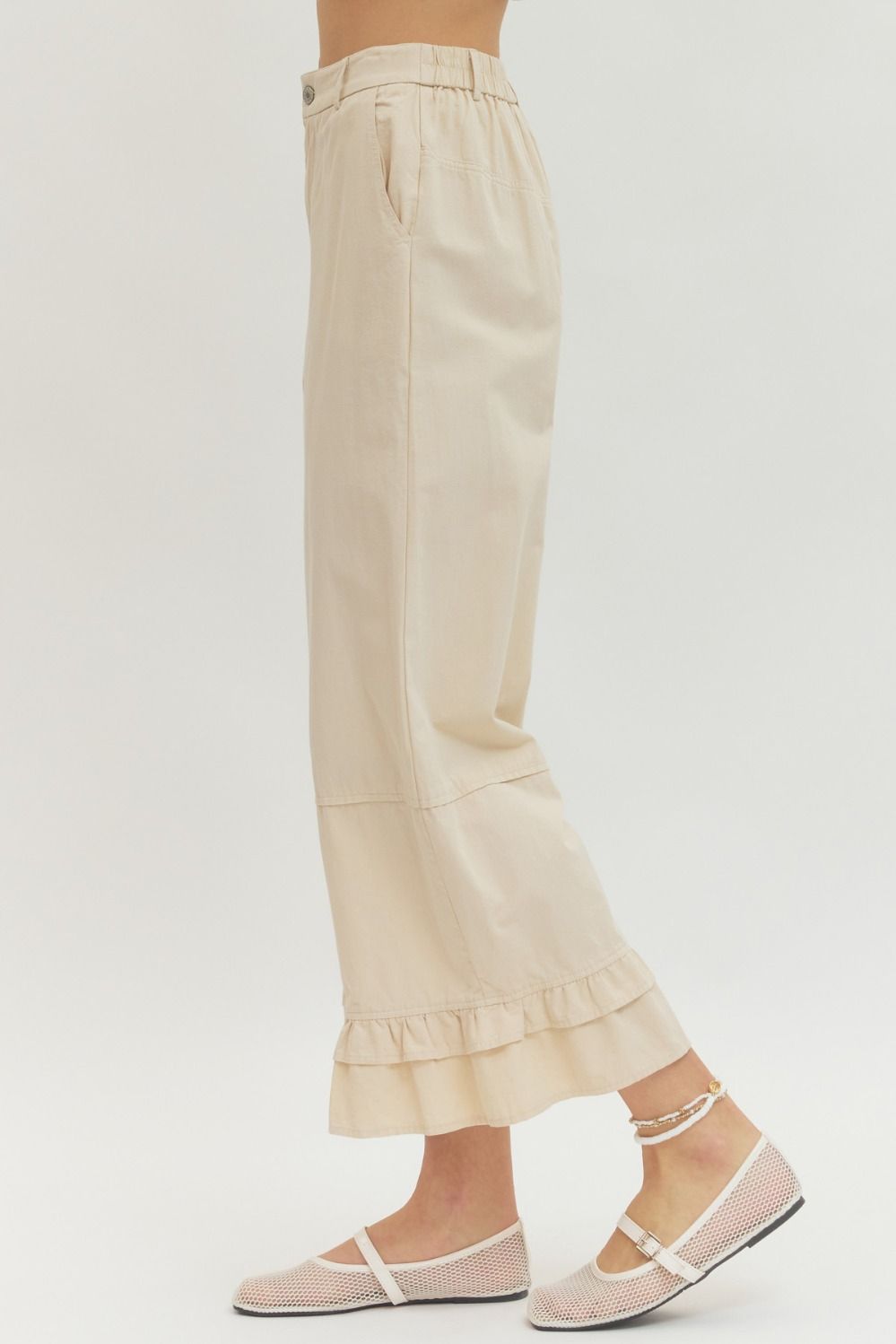 Stella Pants in Ecru