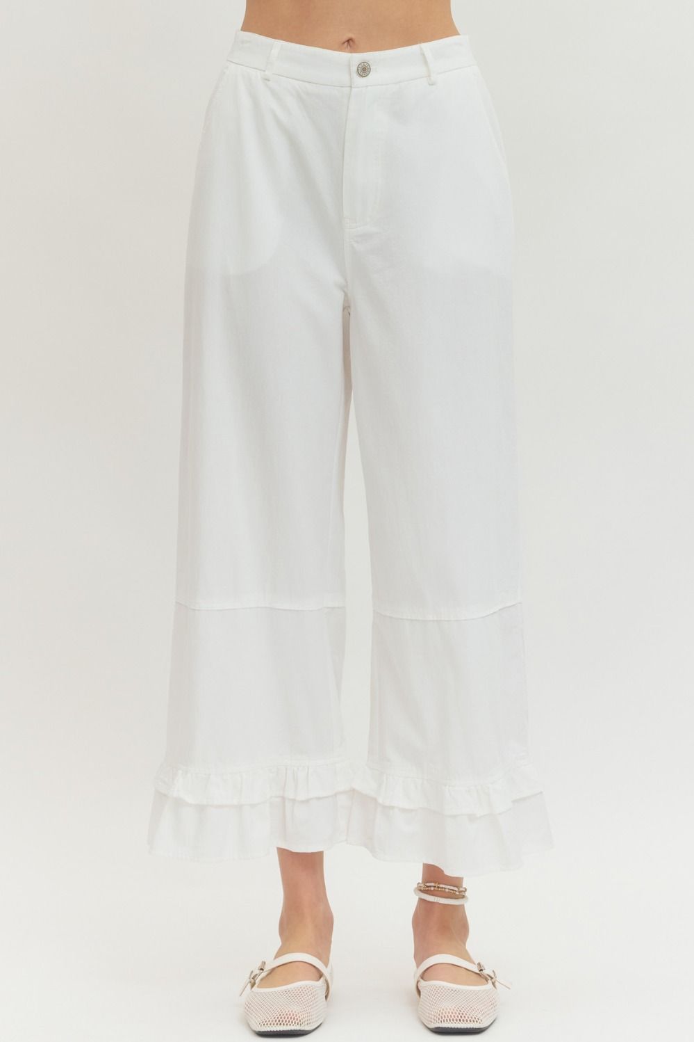 Stella Pants in Off White