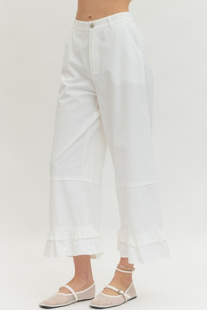 Stella Pants in Off White