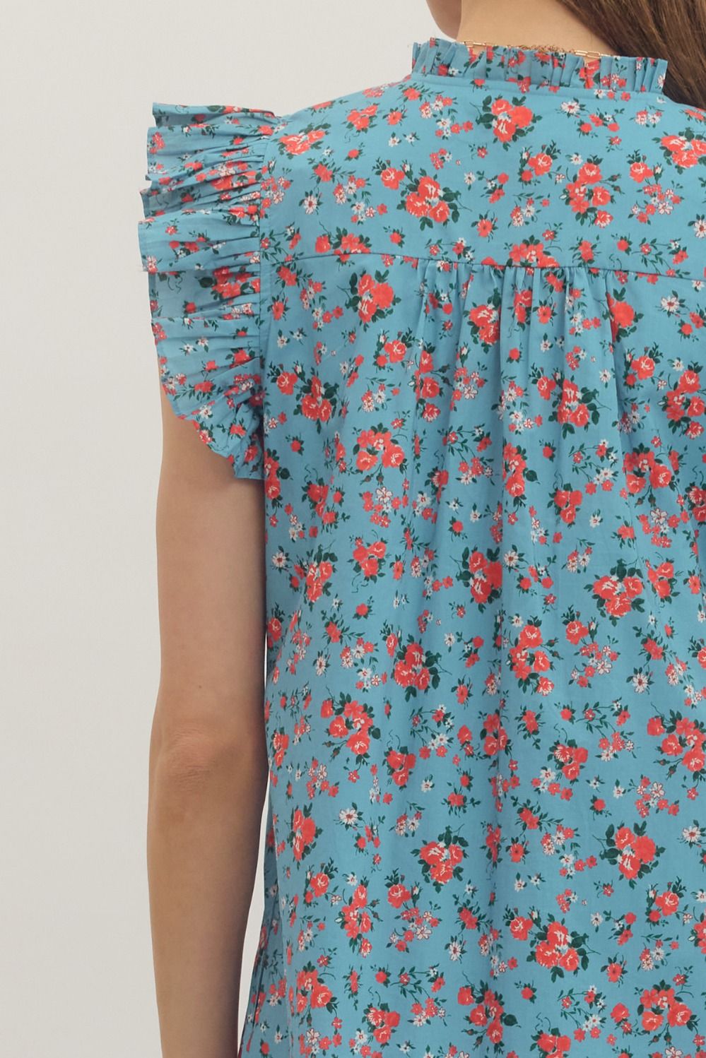 Fiore Blue Floral Dress