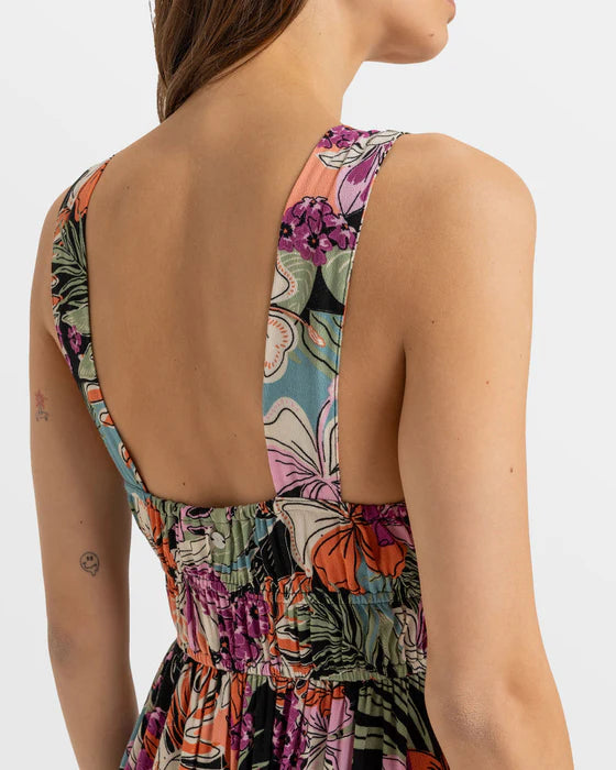 Paradise Winds Midi Dress