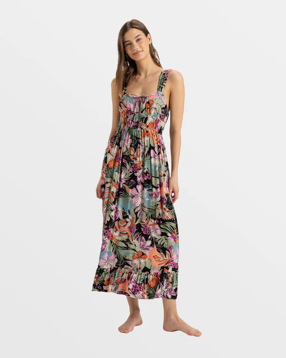 Paradise Winds Midi Dress