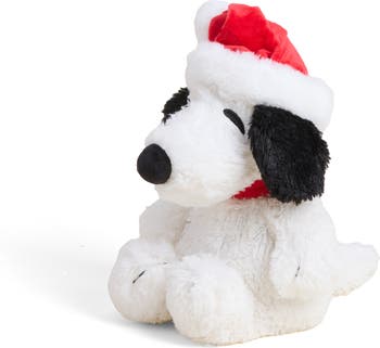 Warmies Snoopy w/Santa Hat