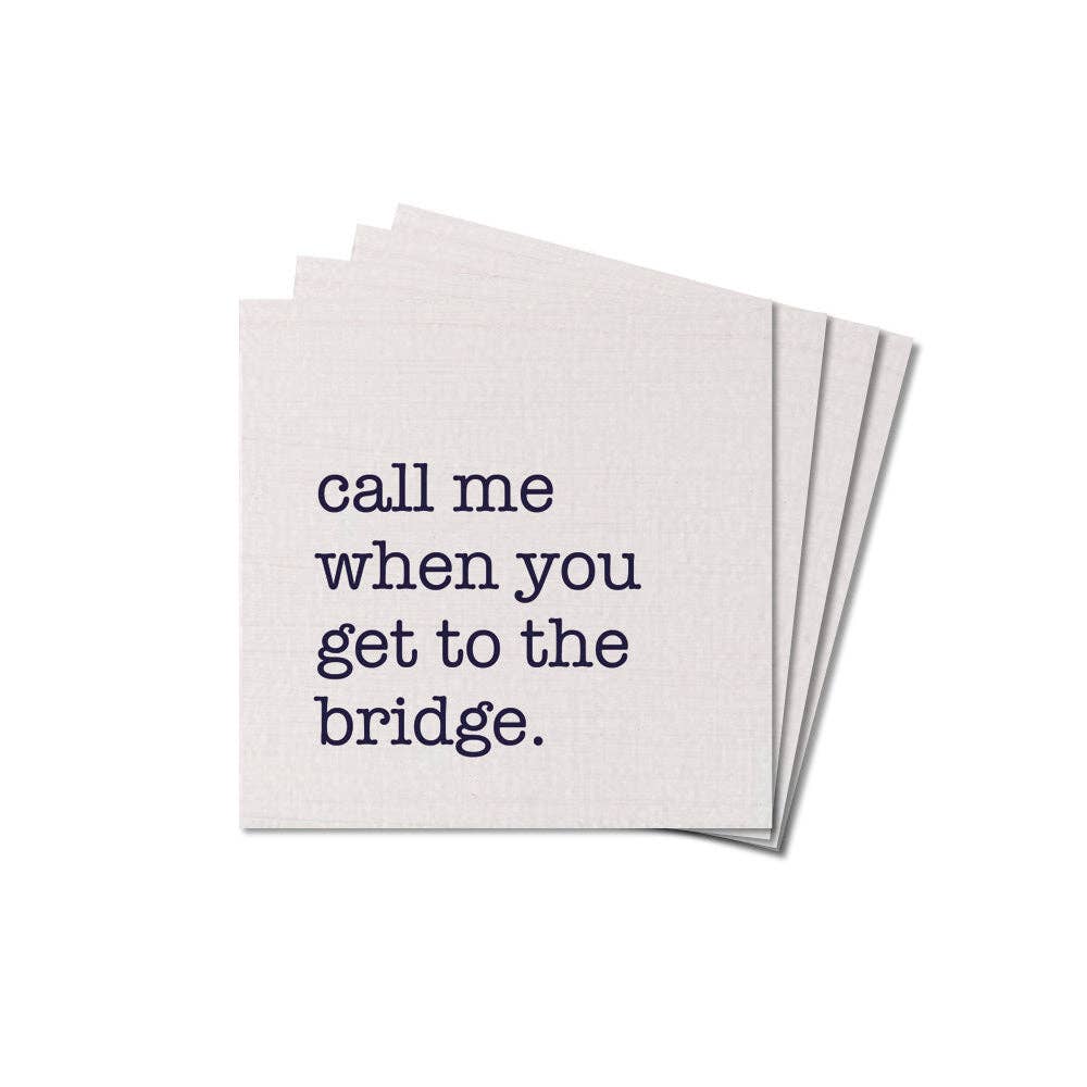 Call Me When You Get To The Bridge Coaster Set