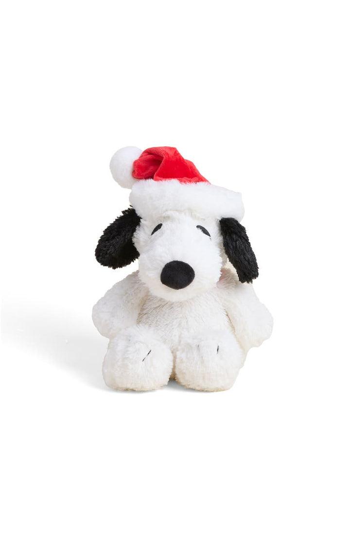 Warmies Snoopy w/Santa Hat