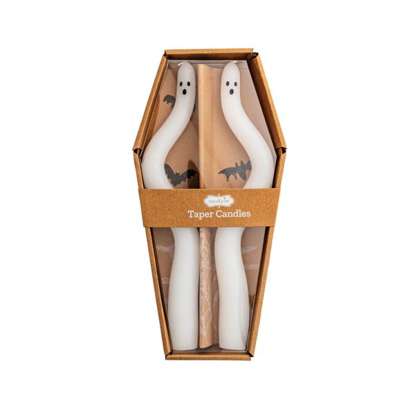 Ghost Taper Candles