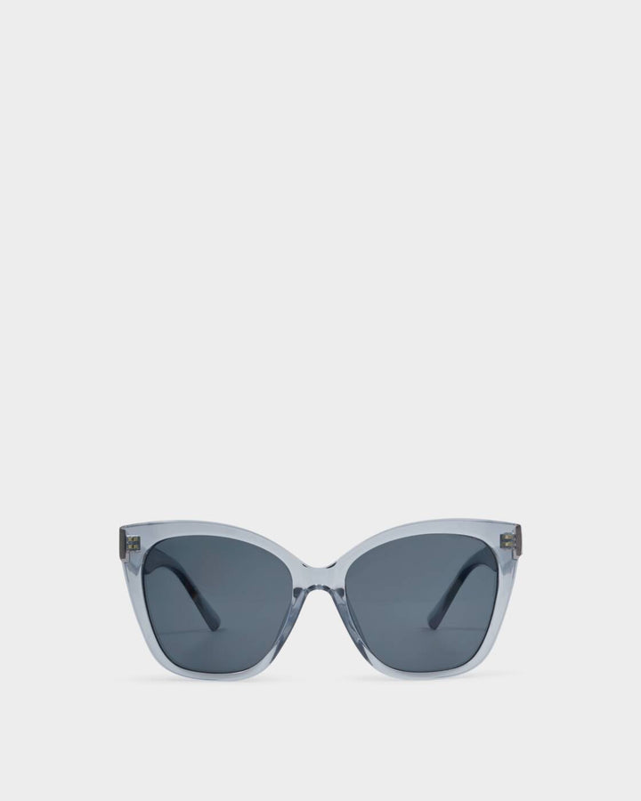 Mykonos Sunglass in Blue Transparent