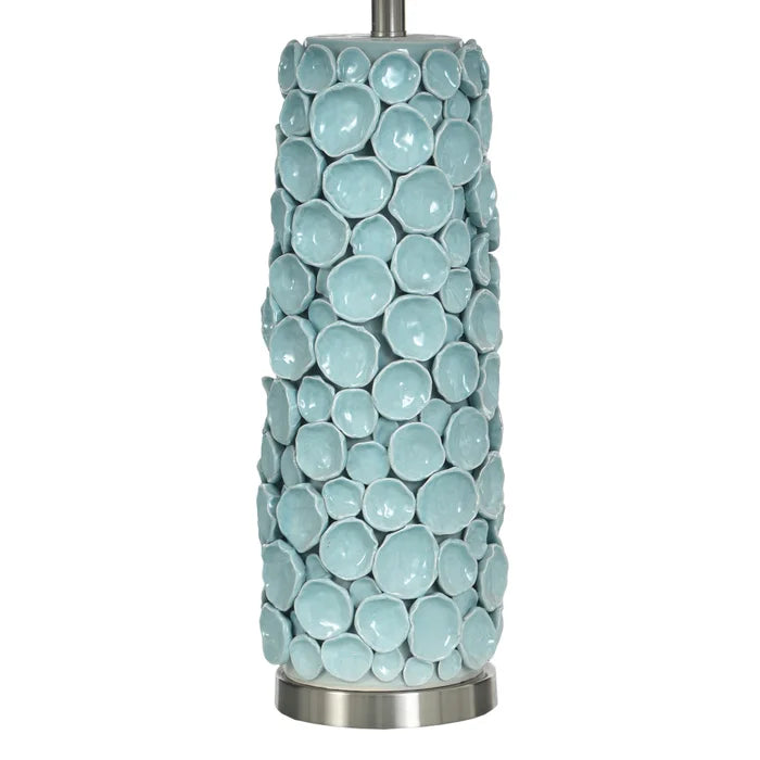 Naha Blue Ceramic Table Lamp