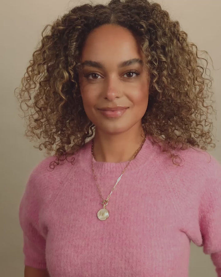 Love Letters Medallion Necklace