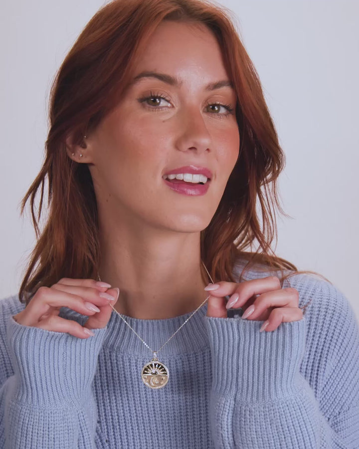 New Beginnings Medallion Necklace