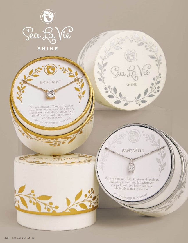 Sea La Vie Exceptional Pear Shine Collection in Silver