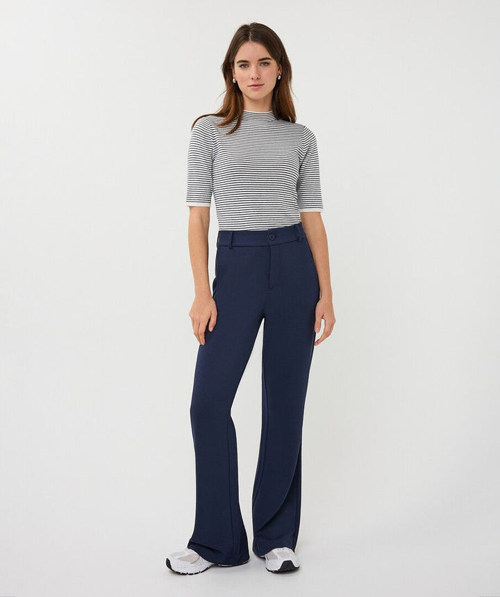 Sweater Short Sleeve Striped