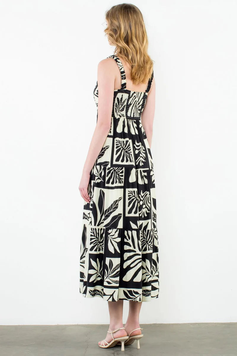 Jenna Print Maxi Dress